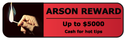 Arson Reward